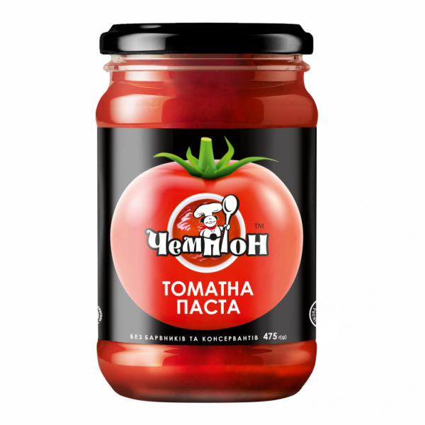 Паста томатна 25 % ЧЕМПІОН, 475 г